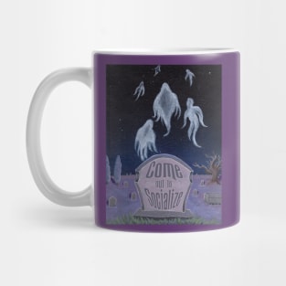 Come Out to Social- Haunted Mansion Mug